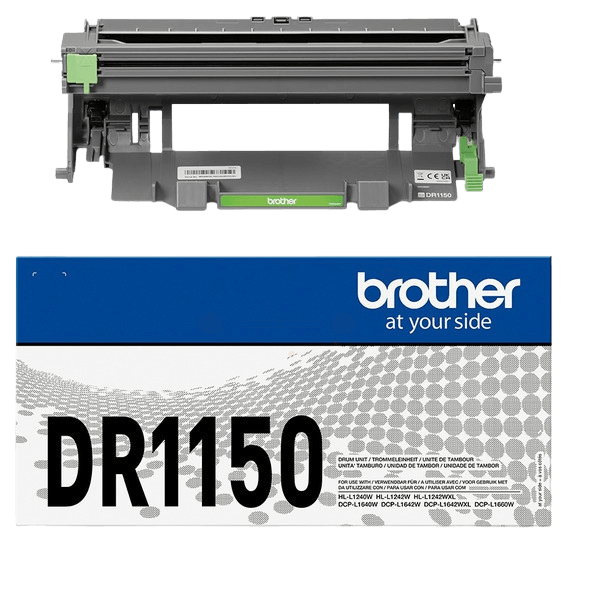 Brother DR1150 svart trumma - 10000 sidor - Original