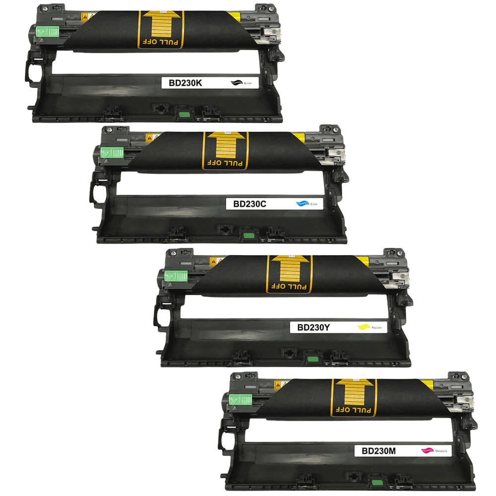 4 st. Brother DR230CL trumma rabattpaket - Kompatibel