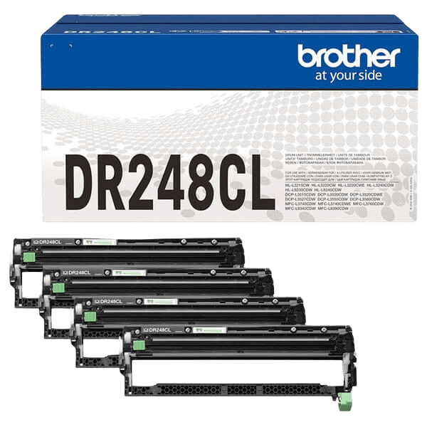Brother DR248CL CMYK trumma - 30000 sidor - Original