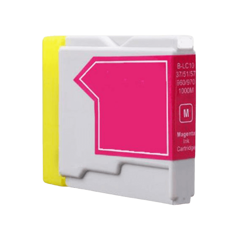 Brother LC1000M magenta Skrivarpatron - 12 ml. - Kompatibel
