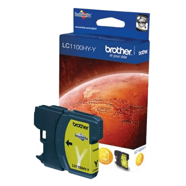 Brother LC1100HYY gul XL Skrivarpatron - 700 sidor - Original