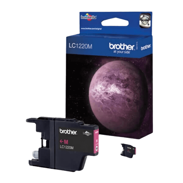 Brother LC1220M magenta Skrivarpatron - 300 sidor - Original