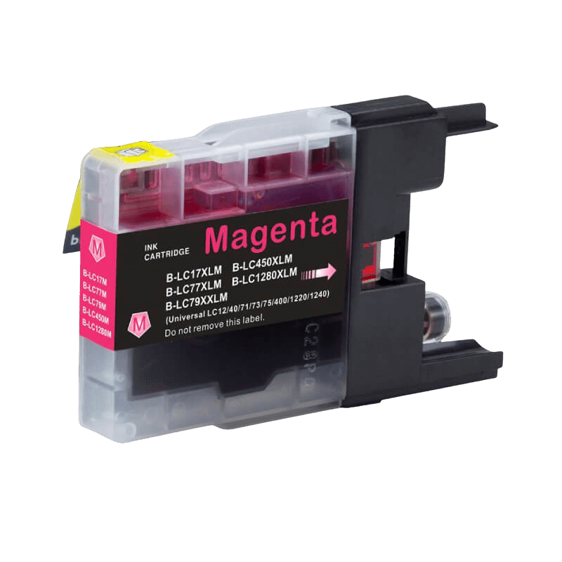 Brother LC1280M magenta XXL Skrivarpatron - 20 ml. - Kompatibel
