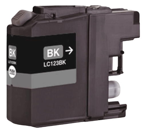Brother LC129BK svart XXL Skrivarpatron - 2400 sidor - Kompatibel