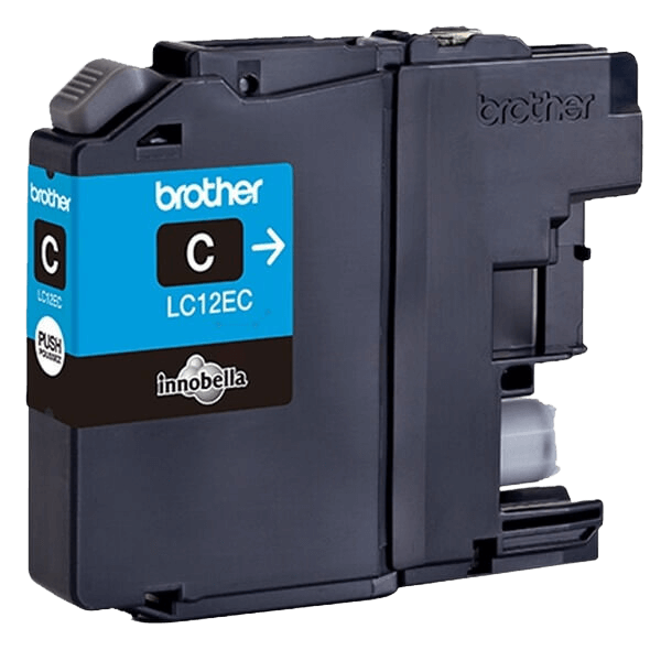 Brother LC12EC cyan Skrivarpatron - 1200 sidor - Original