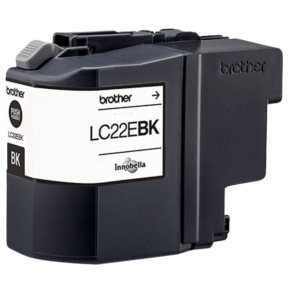 Brother LC22EBK svart Skrivarpatron - Original