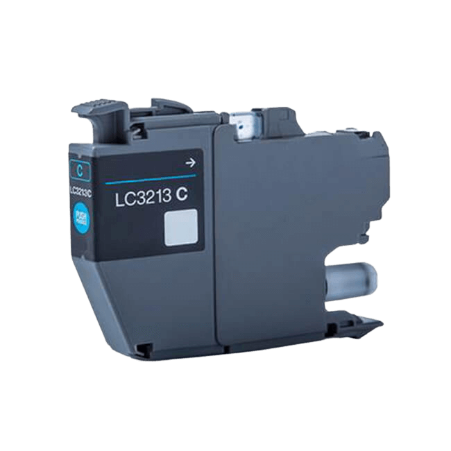 Brother LC3213C cyan XL Skrivarpatron - 6,6 ml. - Kompatibel