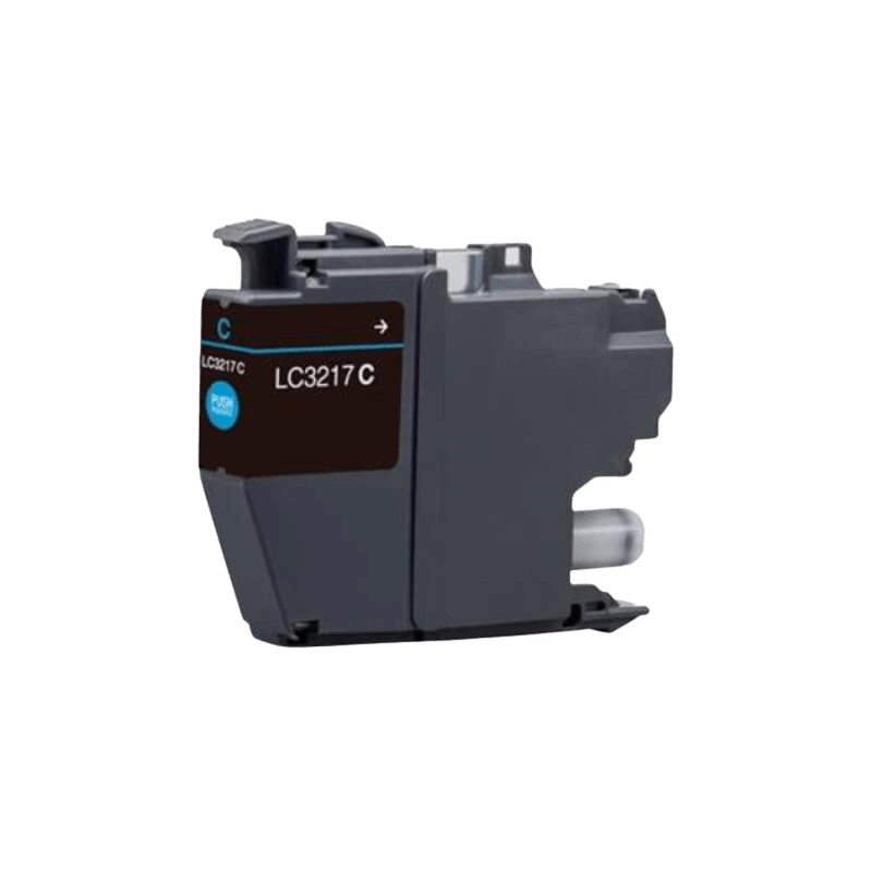 Brother LC3217C cyan Skrivarpatron - 550 sidor - Kompatibel