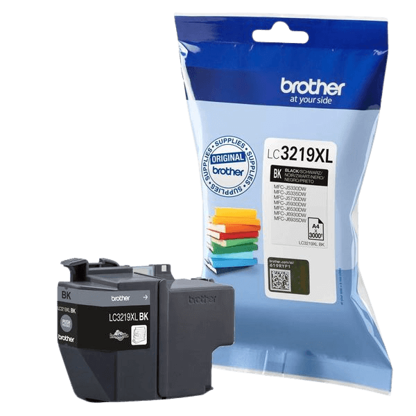 Brother LC3219XLBK svart Skrivarpatron - 3000 sidor - Original