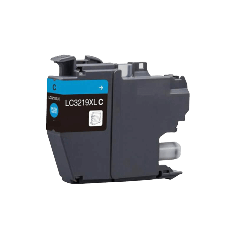 Brother LC3219XLC cyan Skrivarpatron - 1500 sidor - Kompatibel