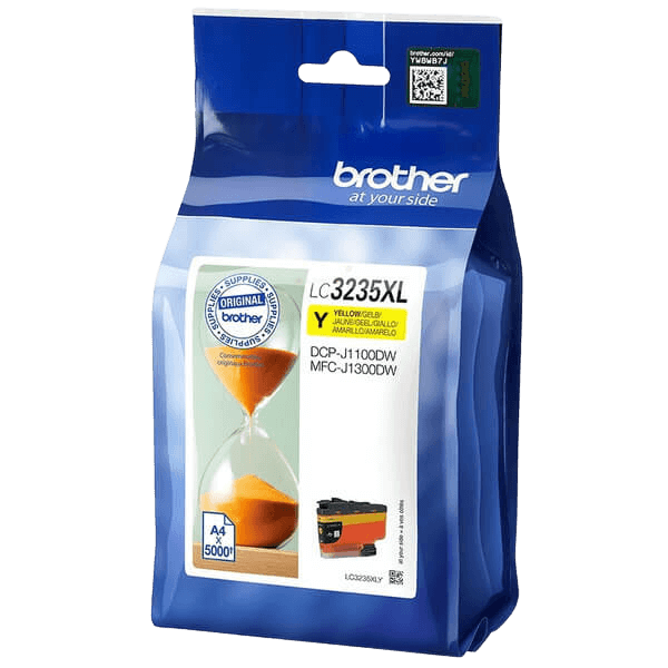 Brother LC3235XLY gul Skrivarpatron - 5000 sidor - Original