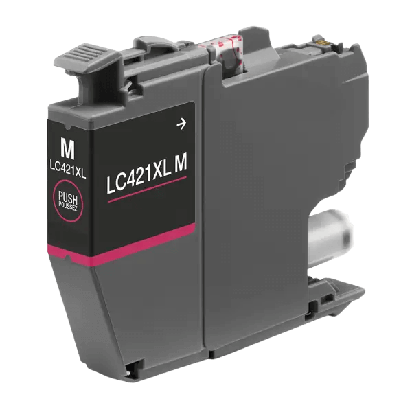 Brother LC421XLM magenta Skrivarpatron - 500 sidor - Kompatibel