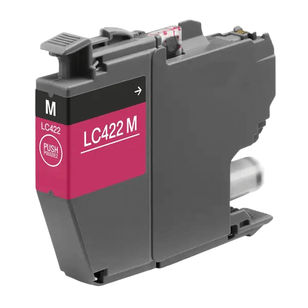 Brother LC422M magenta Skrivarpatron - 550 sidor - Kompatibel