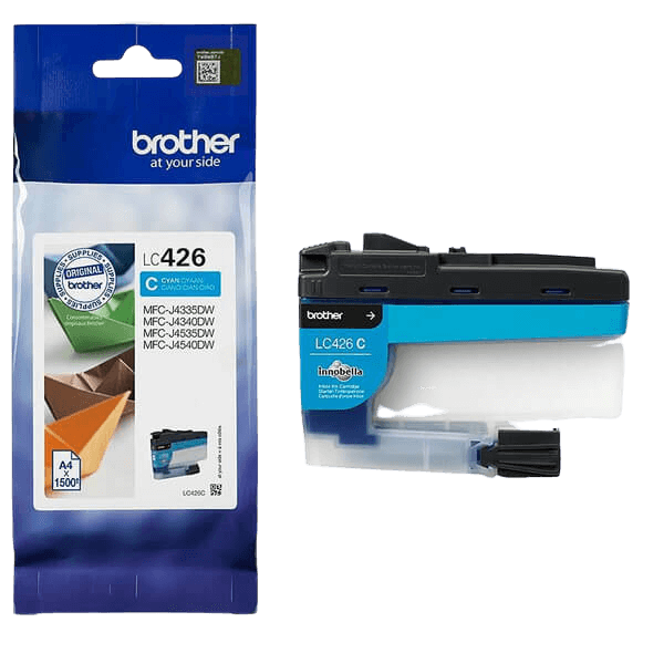 Brother LC426C cyan Skrivarpatron - 1500 sidor - Original