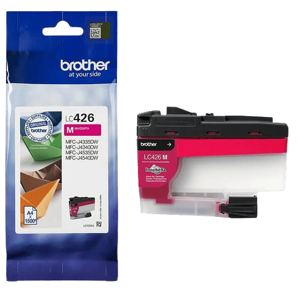 Brother LC426M magenta Skrivarpatron - 1500 sidor - Original