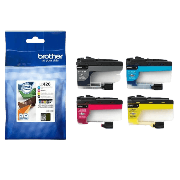 Brother LC426VAL CMYK Skrivarpatron - 7500 sidor - Original