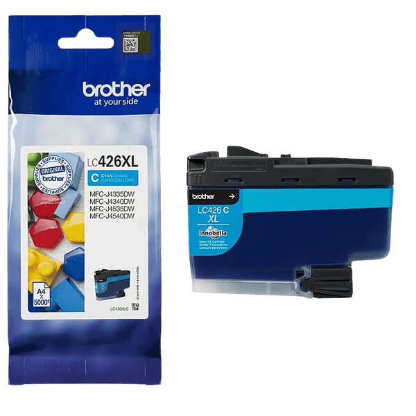 Brother LC426XLC cyan Skrivarpatron - 5000 sidor - Original