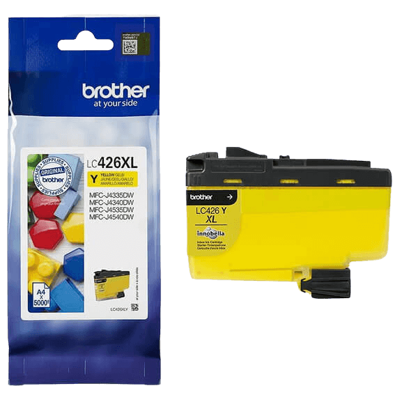 Brother LC426XLY gul Skrivarpatron - 5000 sidor - Original