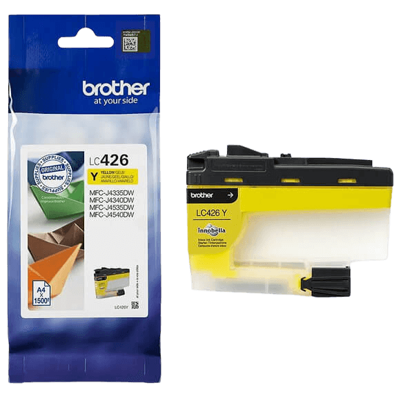 Brother LC426Y gul Skrivarpatron - 1500 sidor - Original