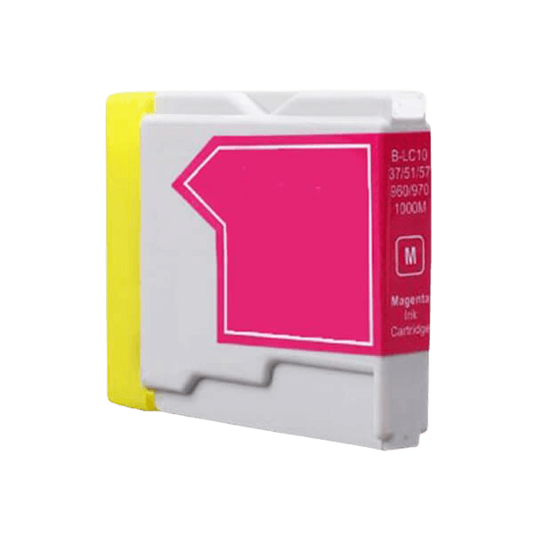 Brother LC970M magenta Skrivarpatron - 12 ml. - Kompatibel