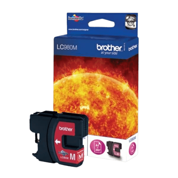 Brother LC980M magenta Skrivarpatron - 5 ml. - Original
