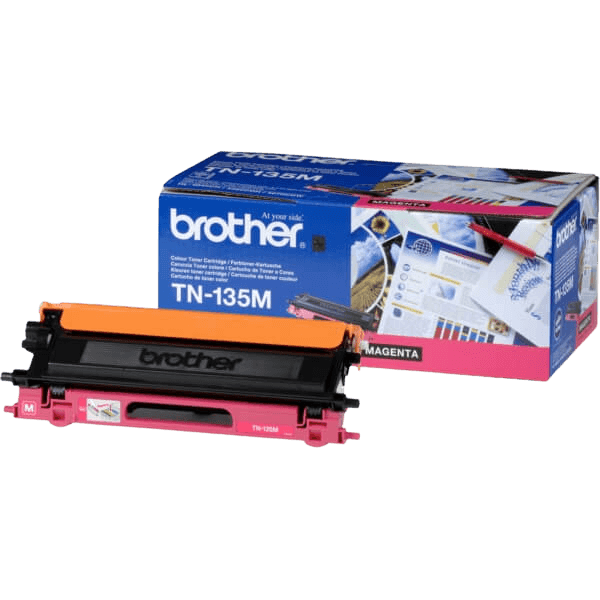 Brother TN135M magenta XL toner - 4000 sidor - Original