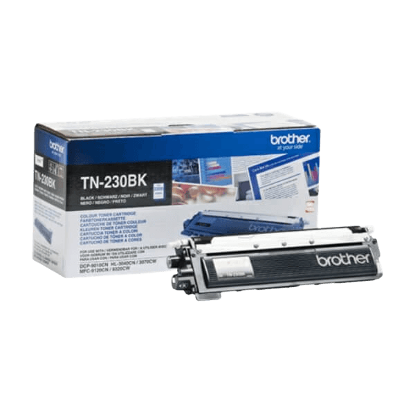 Brother TN230BK svart toner - 2200 sidor - Original