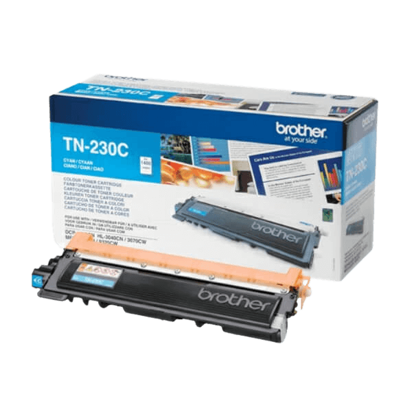 Brother TN230C cyan toner - 1400 sidor - Original