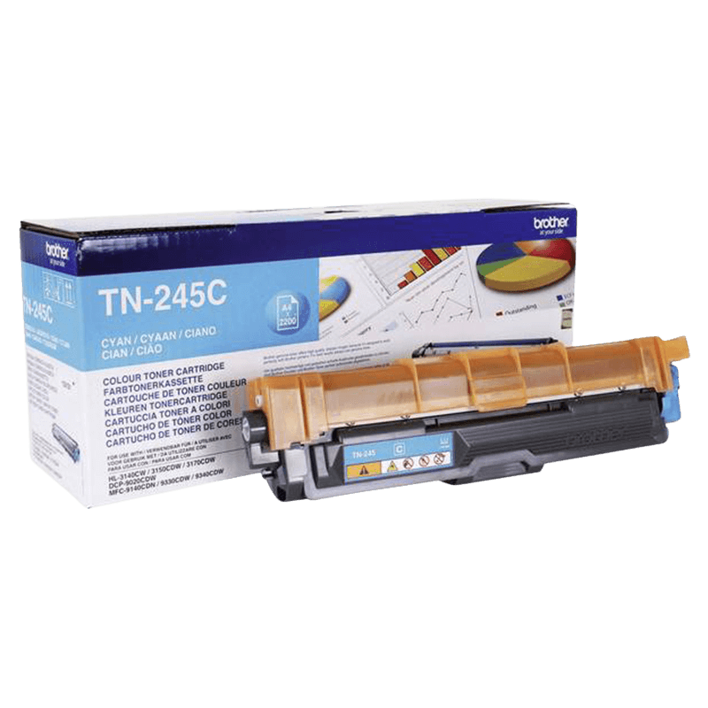 Brother TN245C cyan XL toner - 2200 sidor - Original