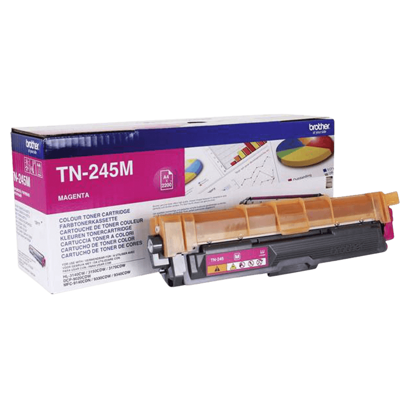 Brother TN245M magenta XL toner - 2200 sidor - Original
