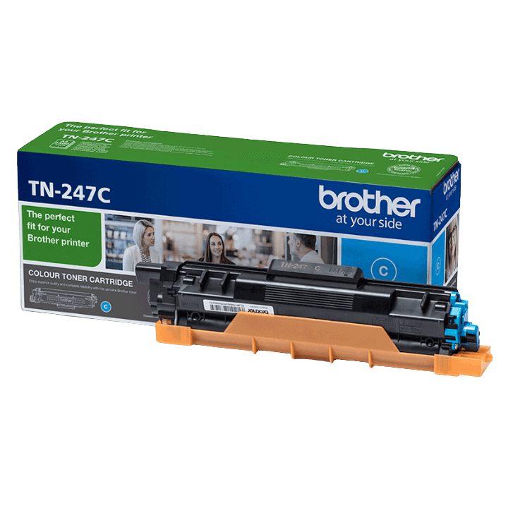 Brother TN247C cyan XL toner - 2300 sidor - Original