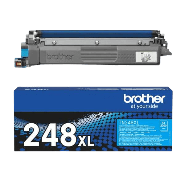 Brother TN248C cyan toner - 1000 sidor - Original