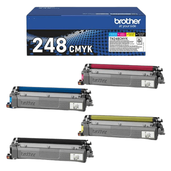 Brother TN248VAL CMYK toner - 4000 sidor - Original