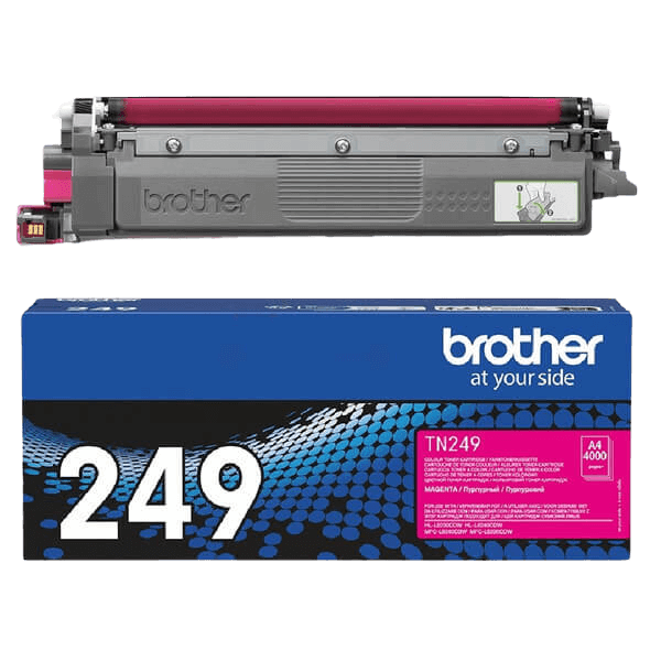 Brother TN249M magenta XXL toner - 4000 sidor - Original