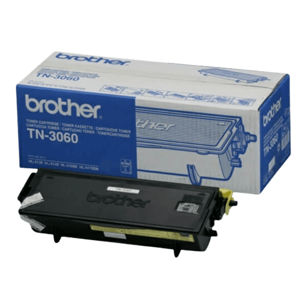 Brother TN3060 svart XL toner - 6700 sidor - Original