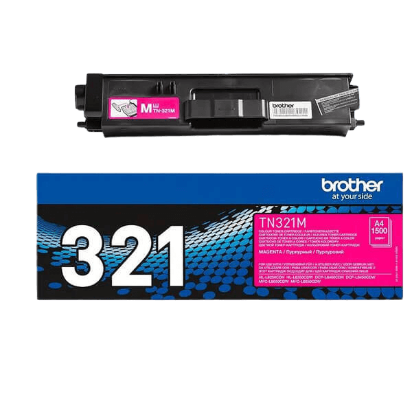 Brother TN321M magenta toner - 1500 sidor - Original