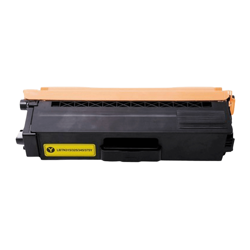 Brother TN325Y gul XL toner - 3500 sidor - Kompatibel