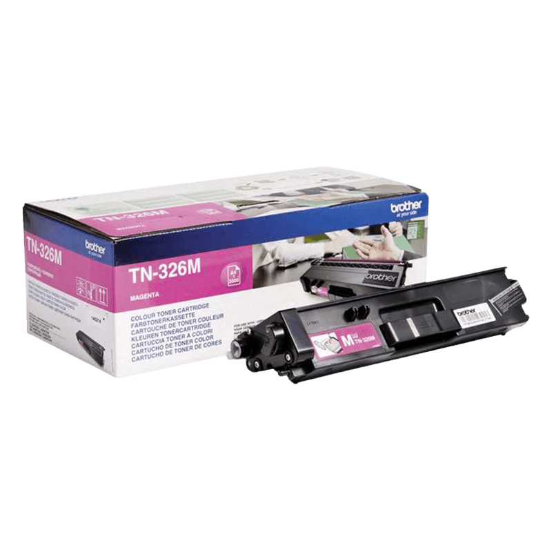 Brother TN326M magenta XL toner - 3500 sidor - Original