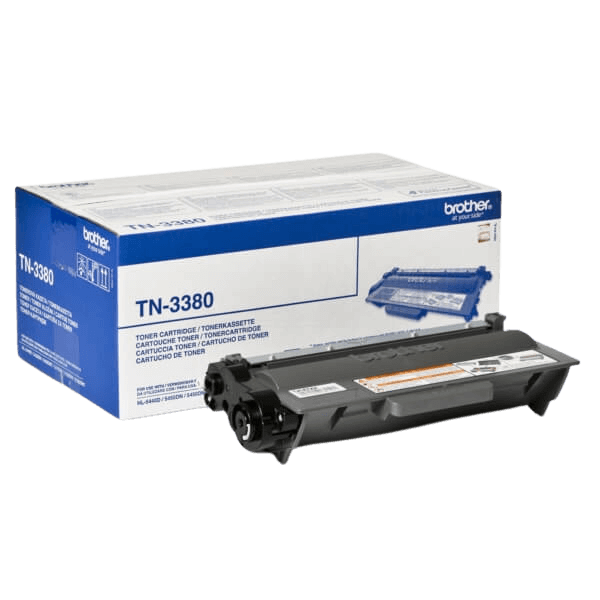 Brother TN3380 svart XL toner - 8000 sidor - Original