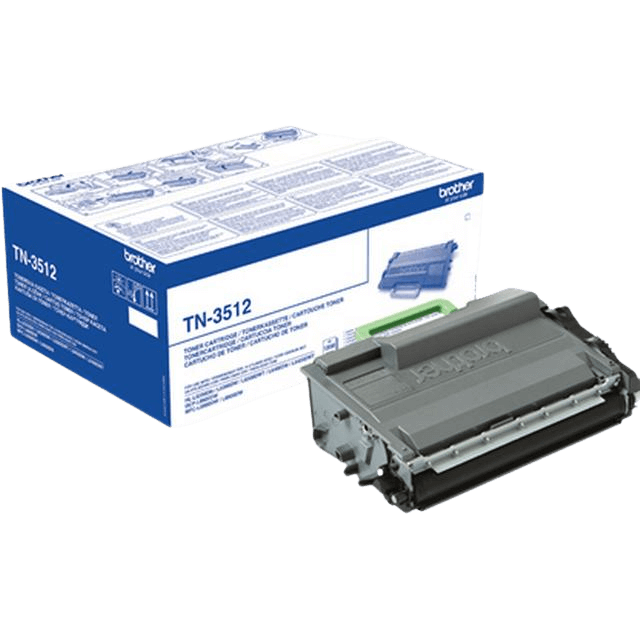 Brother TN3512 svart XXL toner - 12000 sidor - Original