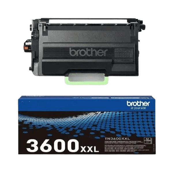 Brother TN3600XXL svart XXL toner - 11000 sidor - Original