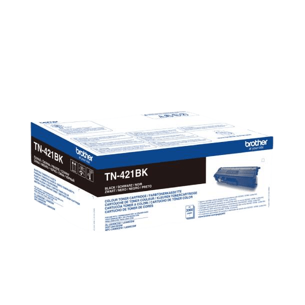 Brother TN421BK svart toner - 3000 sidor - Original