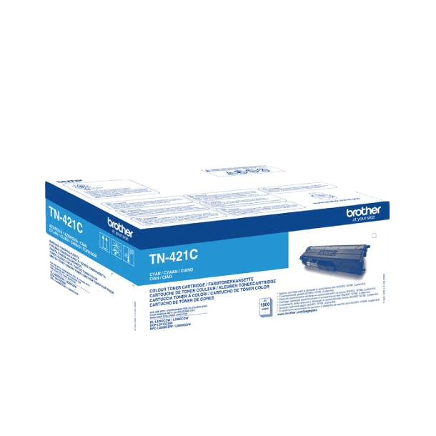 Brother TN421C cyan toner - 1800 sidor - Original