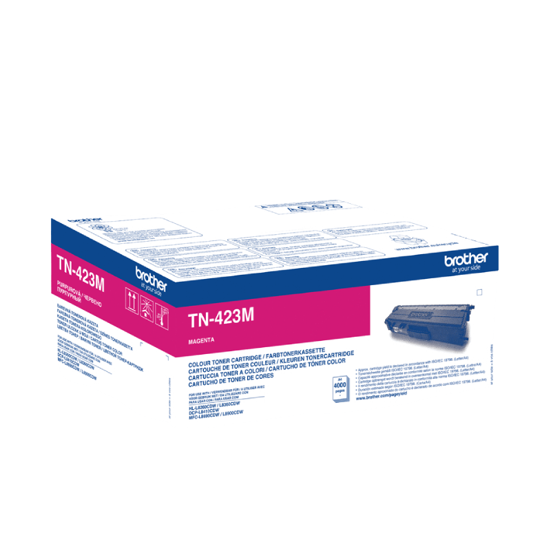 Brother TN423M magenta XL toner - 4000 sidor - Original