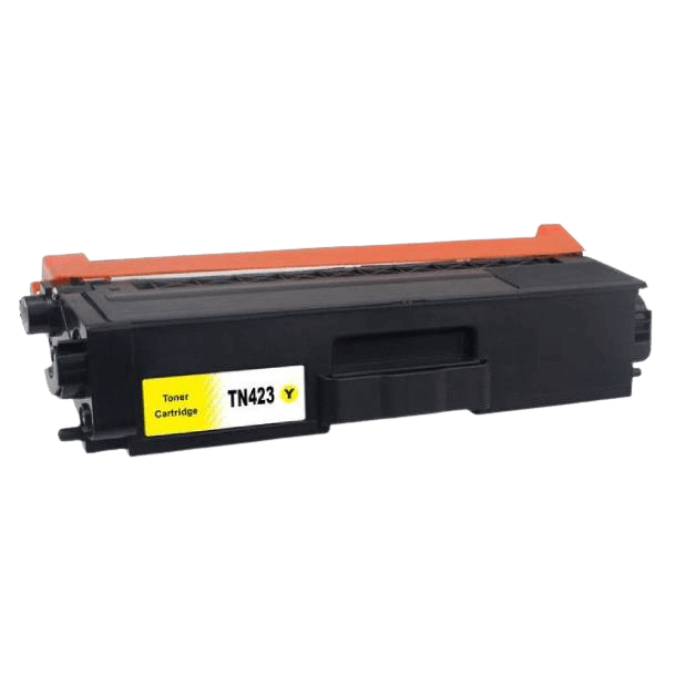 Brother TN423Y gul XL toner - 4000 sidor - Kompatibel