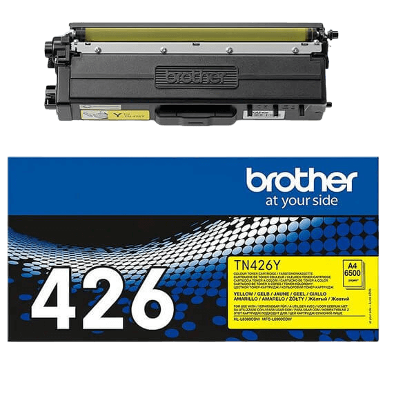 Brother TN426Y gul XXL toner - 6500 sidor - Original