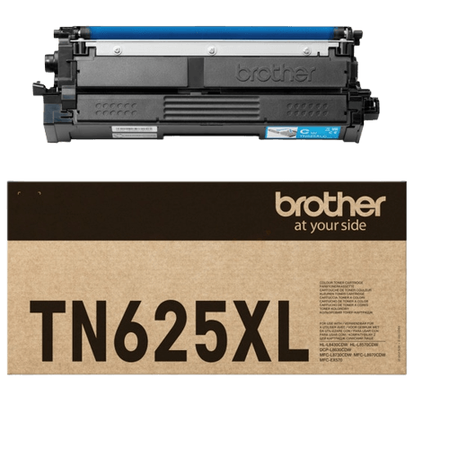 Brother TN625XLC cyan toner - 4500 sidor - Original