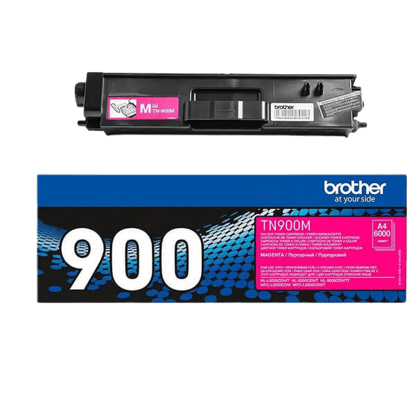 Brother TN900M magenta toner - 6000 sidor - Original