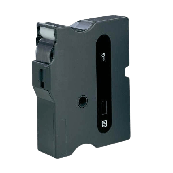 Brother TX451 Svart text / Röd tejp 24 mm x 15 m - Kompatibel