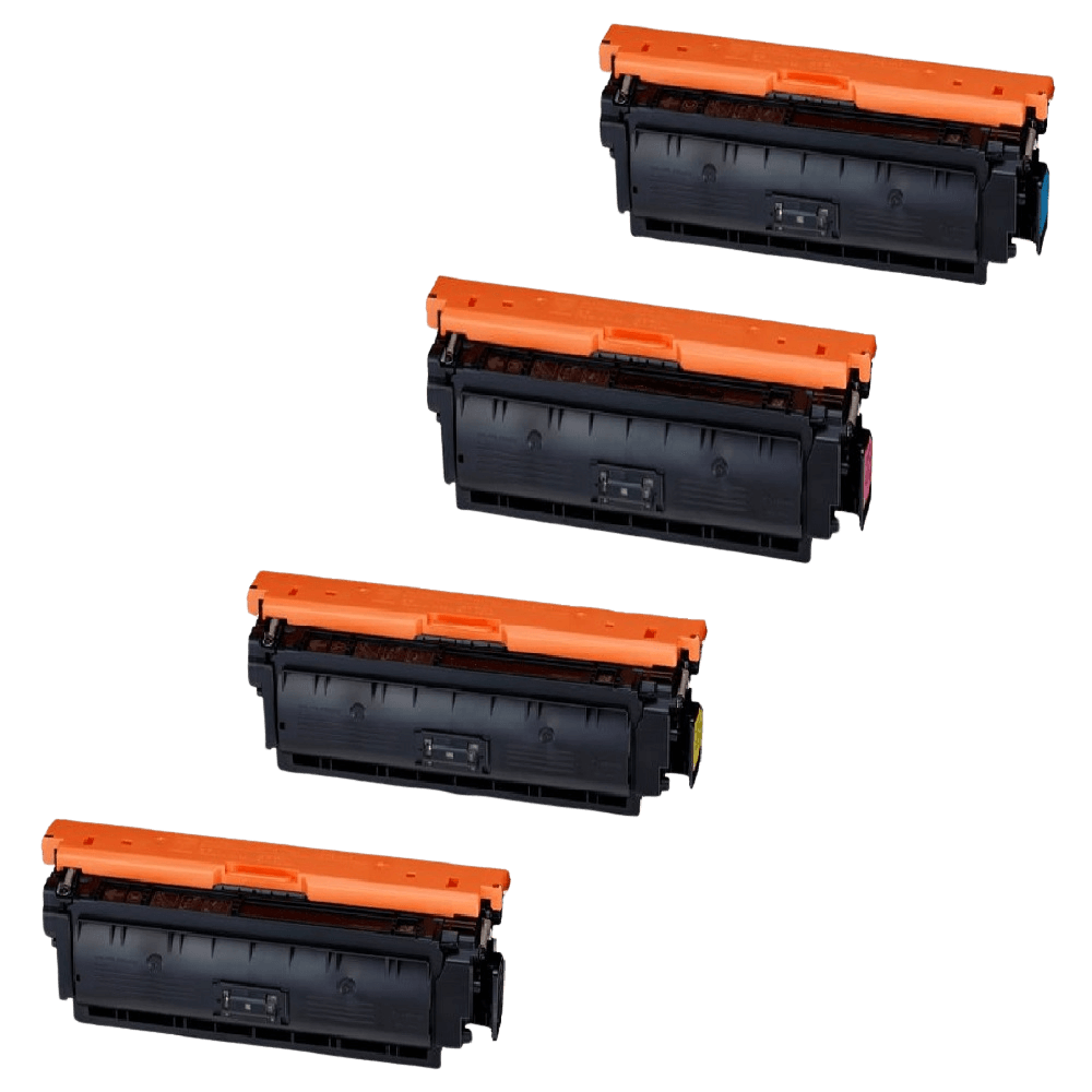 4 st. XL Canon 040H toner rabattpaket - Kompatibel
